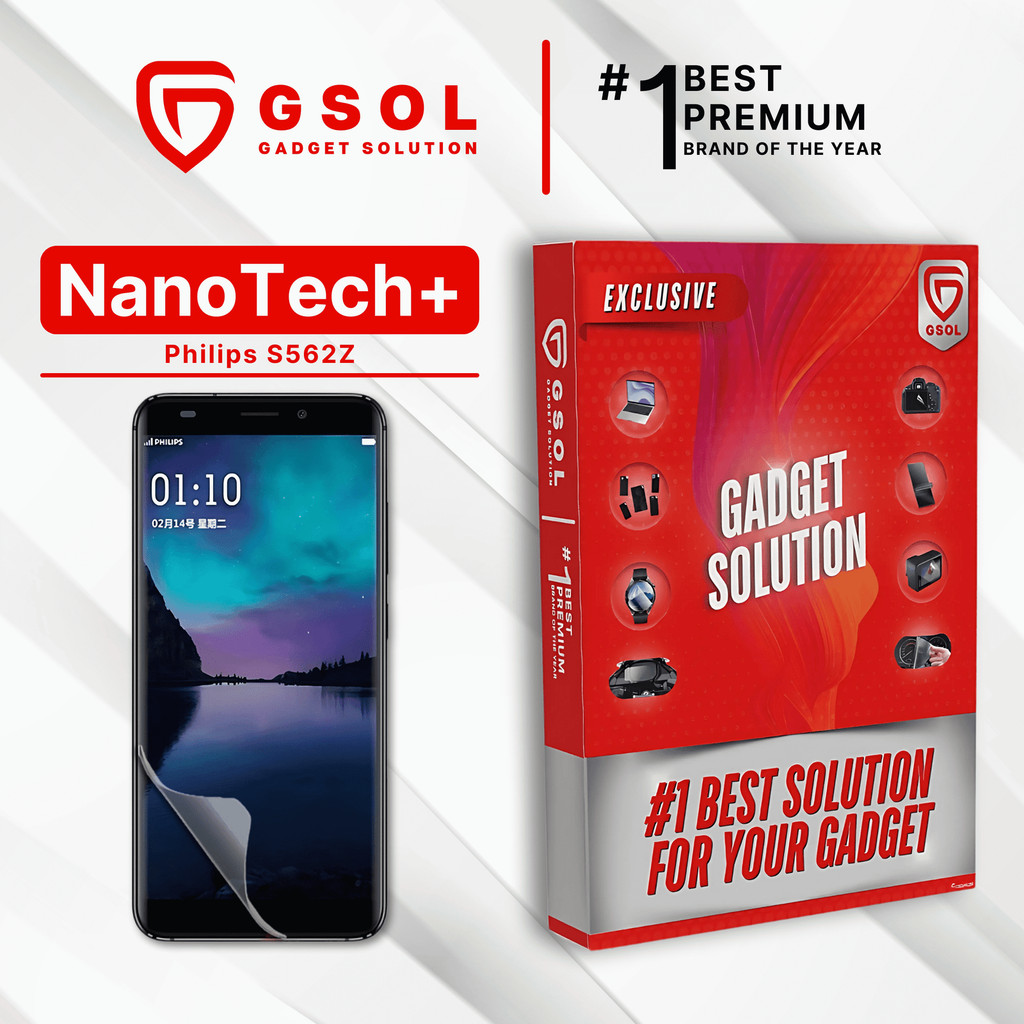 GSOL EPU BIO GENESIS Hydrogel for Philips S562Z / Screen Guard (Nanotech+ 100% Recycle) Premium Hidr