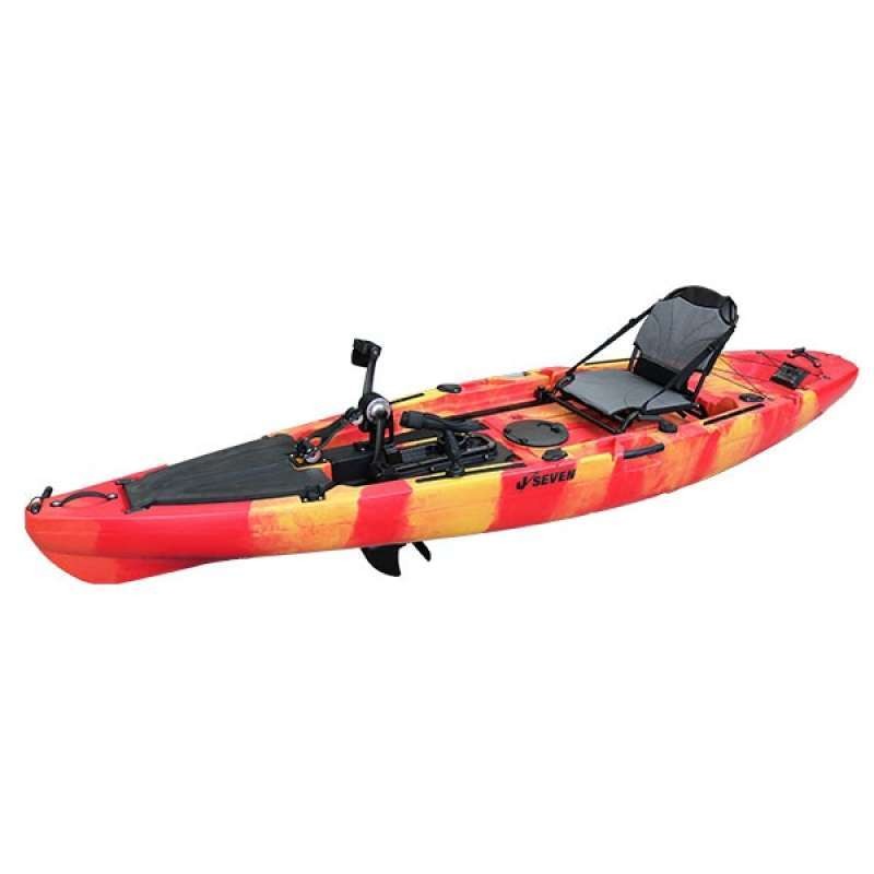 J Seven Sharon, Dual Pedal Kayak, Kayak Fishing, Propeller Flap Pedal Promo