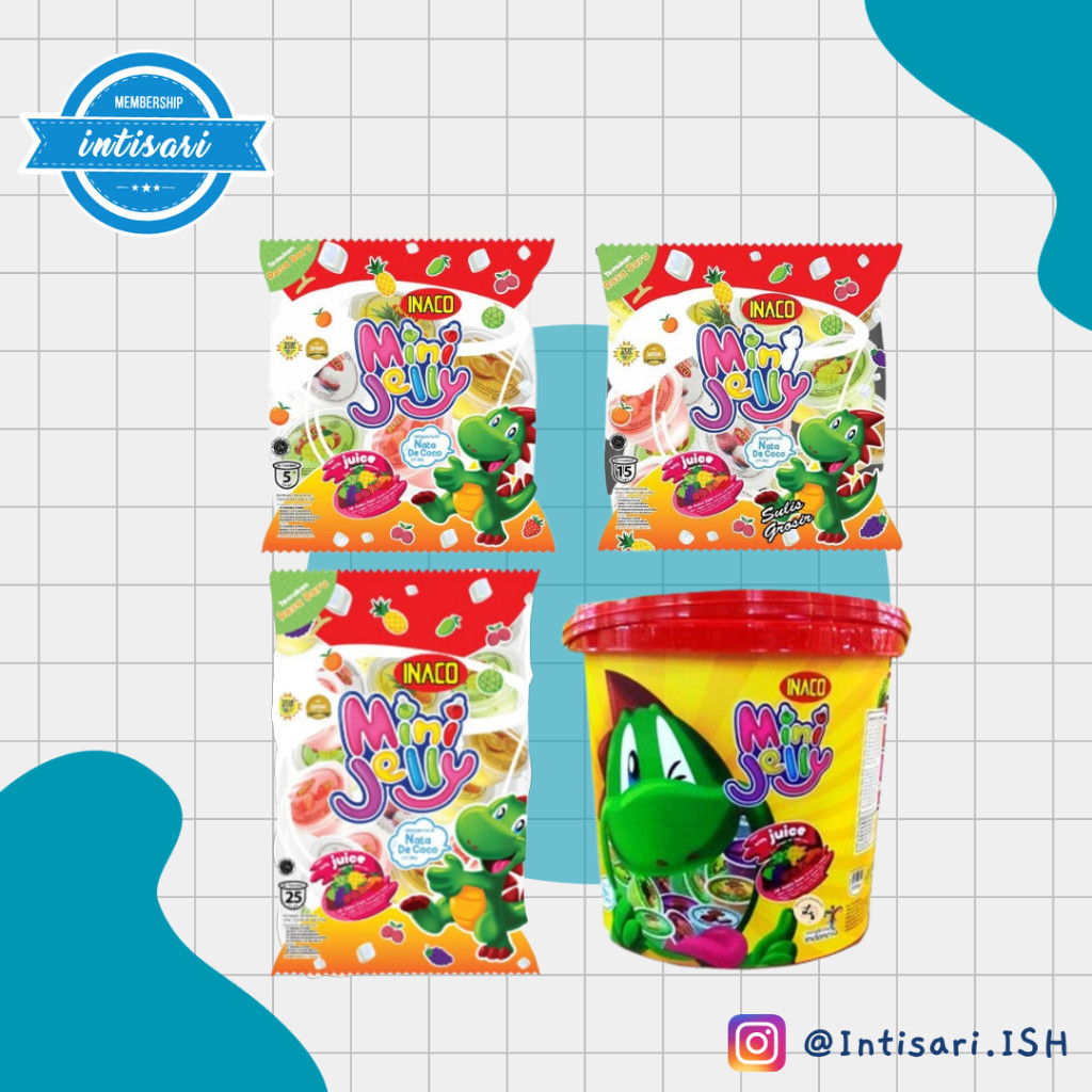 

Inaco Mini Jelly Isi 25 & 50 Cup