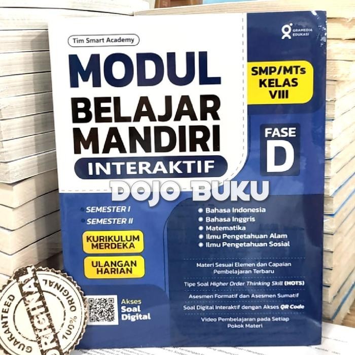 

PROMO BUKU MODUL BELAJAR MANDIRI SMP/MTS KELAS VIII BY TIM SMART ACADEMY READY