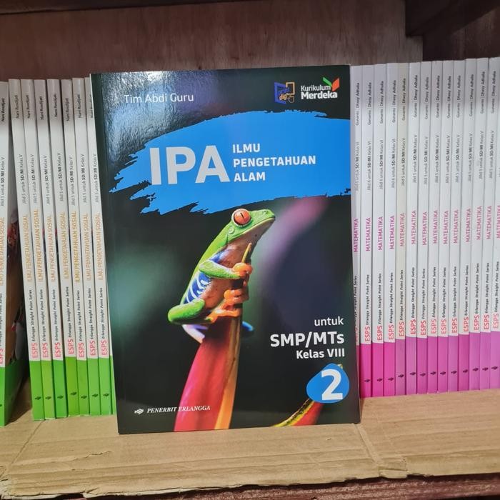 

TERLARIS OBRAL BUKU SMP IPA KELAS 8 KURIKULUM MERDEKA ERLANGGA READY