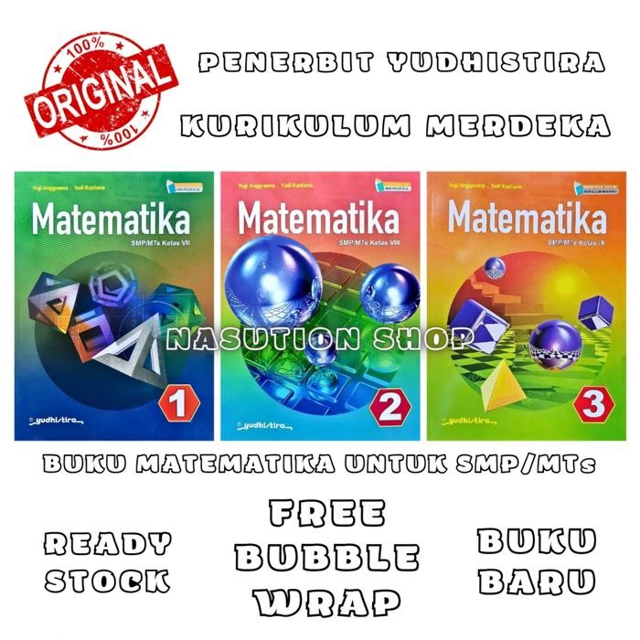 

PROMO BUKU MATEMATIKA KELAS 1 2 3 / 7 8 9 SMP YUDHISTIRA KURIKULUM MERDEKA READY