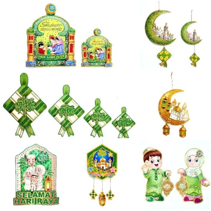 

hanya disini] TERBARU Tempelan Gambar Dekorasi Hari Raya Idul Fitri Banner Ramadhan Hiasan Dekor