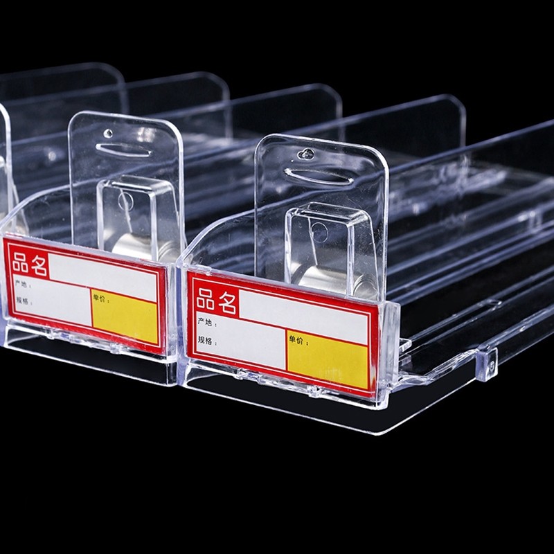 28cm Display Rokok Pusher Rokok Pusher Akrilik Tempat Jualan Roko Minimarket Dan Supermarket