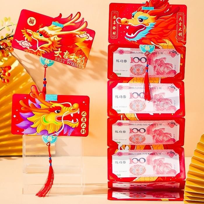 

hanya disini] Angpao Susun Naga 2024 Angpau Imlek Merah Murah Ampau Unik Kado Sincia