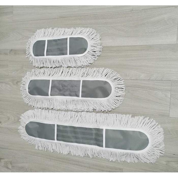 Fajarlah Refill Lobby Duster Abu-Putih Sapu Lobby Mop Pel Lobby Lantai