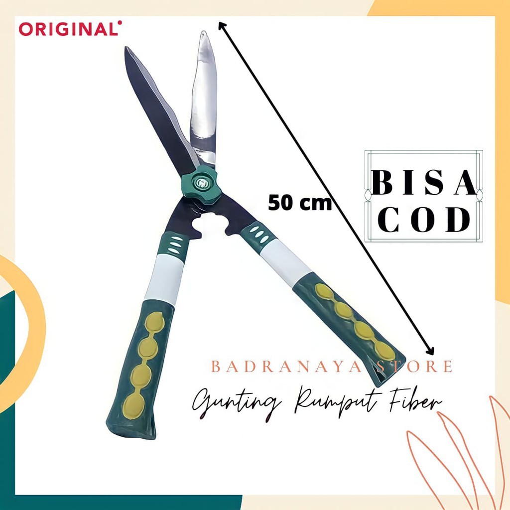 Gunting Rumput Gagang Fiber Gunting Rumput Murah Ringan Tajam