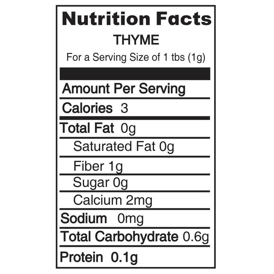 

Daun Timi Kering / Dried Thyme Leaves (1 kilogram) by Granology