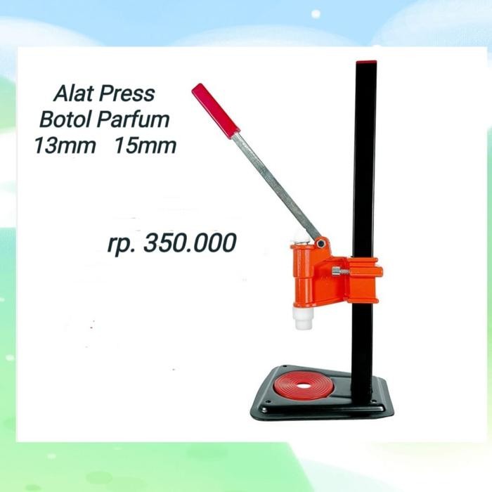 Terlaris Mesin Press Botol Parfum Alat Press Botol Parfum Semi Press 13-15Mm