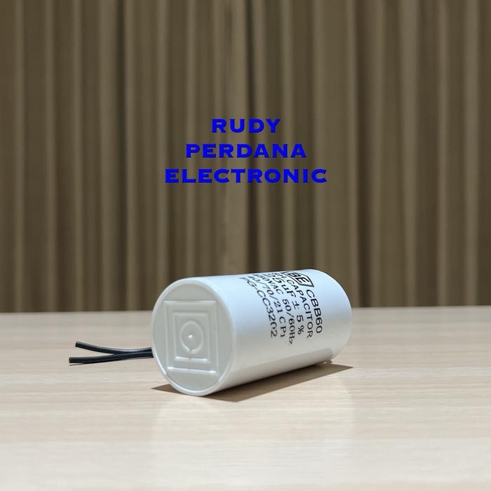 JTTOP" KAPASITOR BULAT POMPA AIR 25UF 450V 25 UF 450 VOLT CBB60