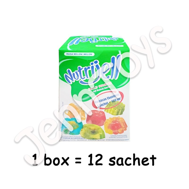 

JennToys - Nutrijel jelly rasa buah - NUTRIJELL EKO JUAL PER BOX