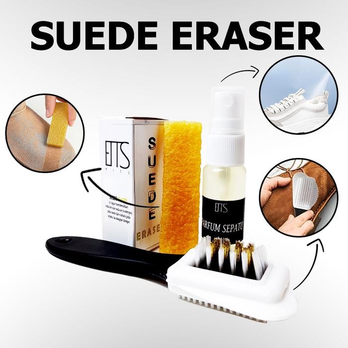 COBA PEMBERSIH SEPATU SEUDE NUBUCK ERASER - SHOE BRUSH ERESER SUEDE ERASER / PENGHAPUS SUEDE /