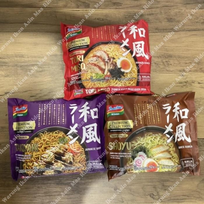 

Promo Terbatas Indomie Japanese Miso Ramen 10Pcs Takoyaki Tori Shoyu Aman