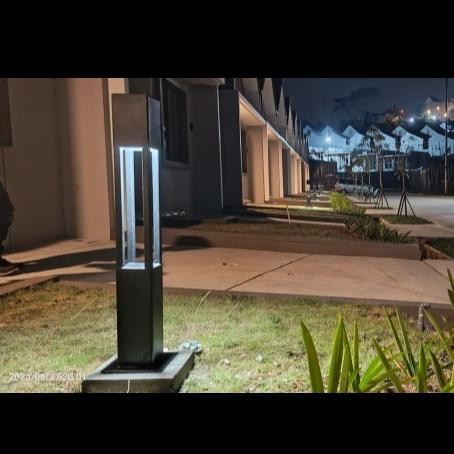 Terbaru Lampu Taman Standing Outdoor Waterproof Besi