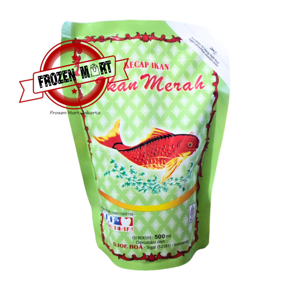

DJOE HOA Kecap Ikan cap Ikan Merah Pouch / Fish Soy Sauce 500 Ml