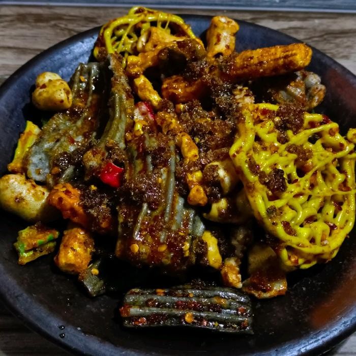 

JTTOP" AS CAMPUR SEBLAK KERING CIKRUH RENYAH GURIH DENGAN KERUPUK CAMPURAN