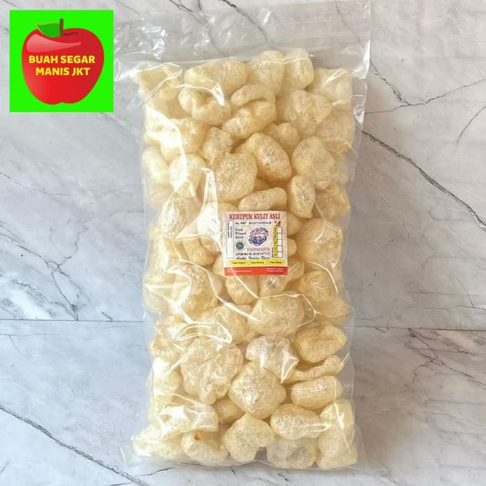 

JTTOP" KERUPUK KULIT SAPI RASA JUARA KEMASAN 250 GRAM