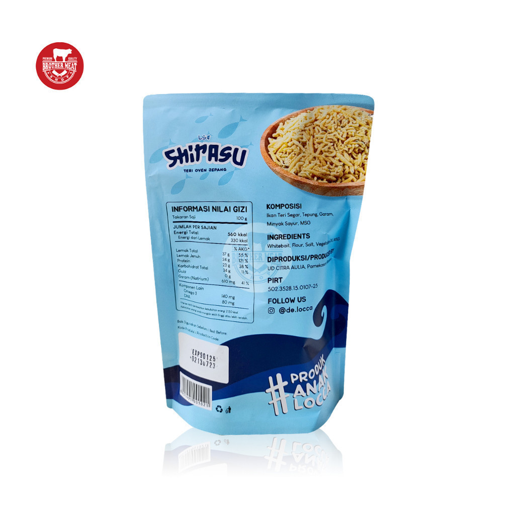 

LOCCA Shirasu Teri Oven Jepang Original 80gr