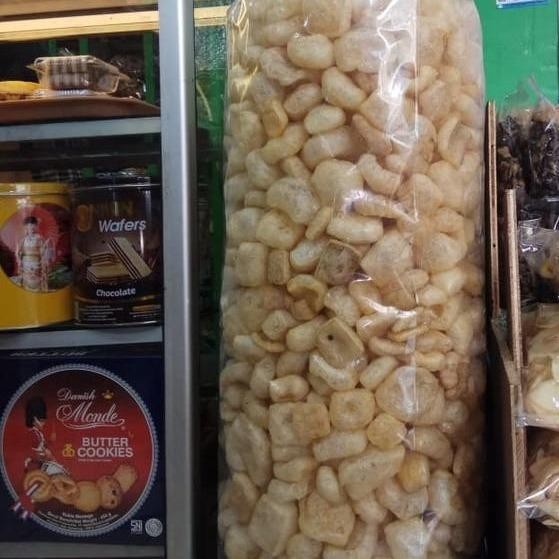 

JTTOP" KERUPUK KULIT 1 KG / MURAH ENAK HALAL / KRUPUK JANGEK / RAMBAK