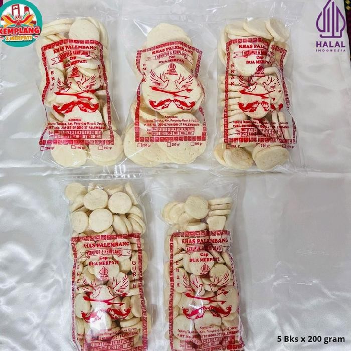 

JTTOP" PAKET NAGIH RENYAH [PESER,2 KANCING,2 MINI] KERUPUK KEMPLANG PALEMBANG TENGGIRI SNACK