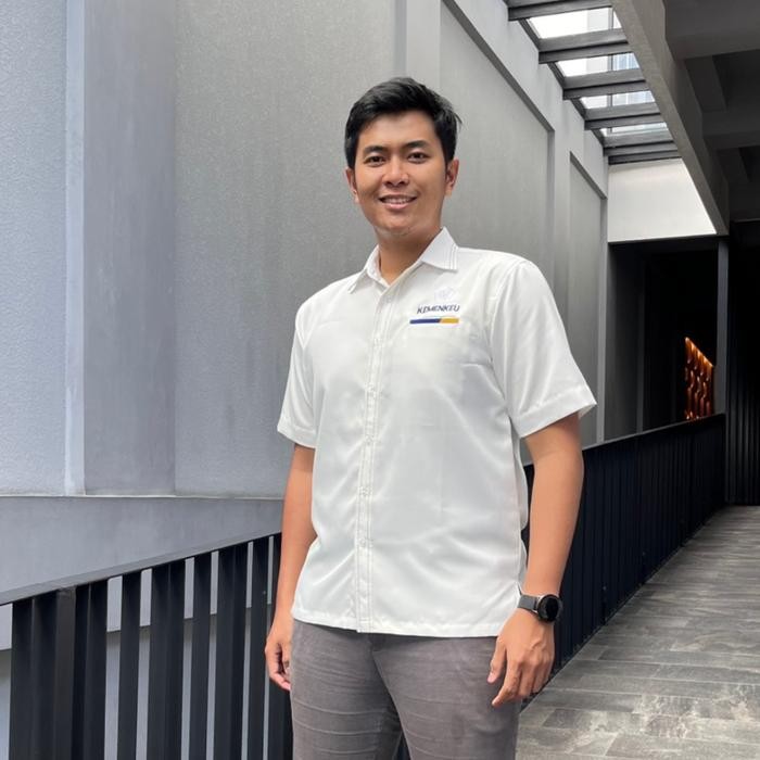 Seragam Kemeja Kementerian Keuangan Kemeja Kemenkeu Putih