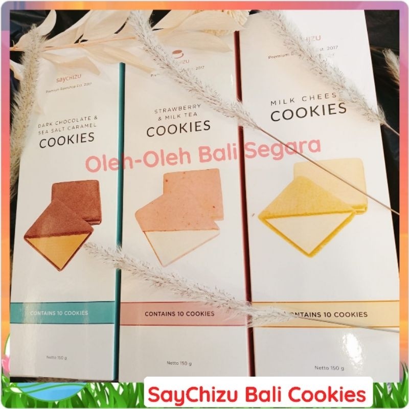 

Restokobar Saychizu Bali Cookies / Paket Hemat 3 Box 3 Rasa