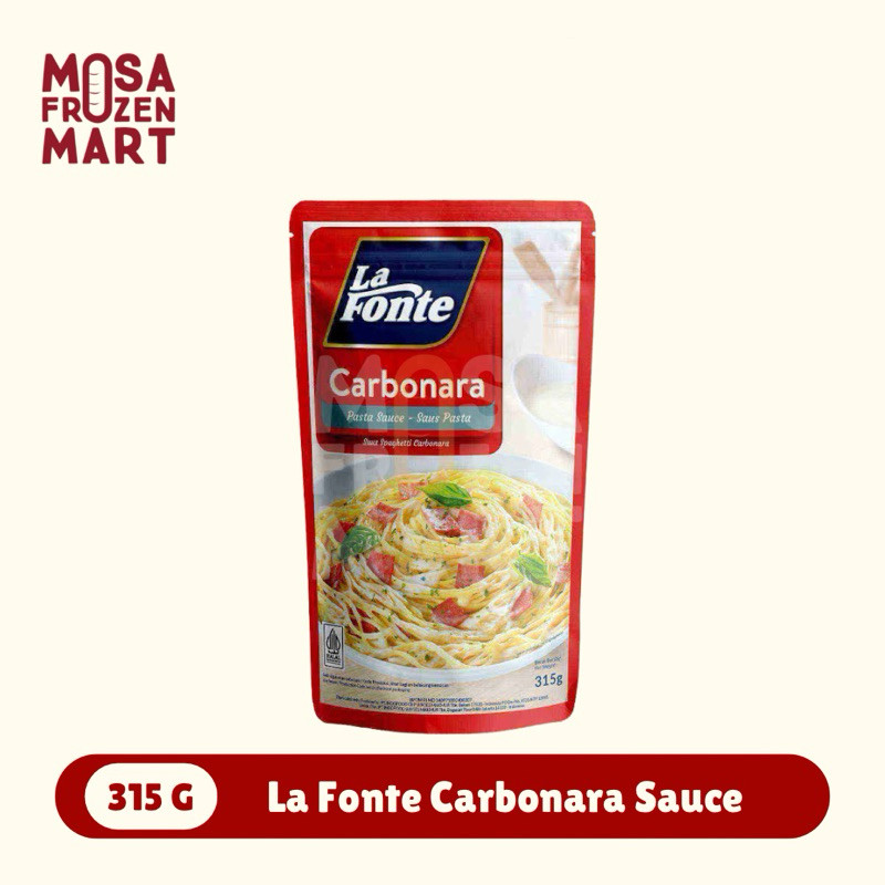 

Omahjajanan La Fonte Carbonara Pasta Sauce 315 G