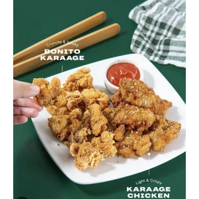 

Restokobar Riverland Chicken Bonito Karaage / Ayam Goreng Jepang / Ayam Dada Goreng / Chicken Bonito