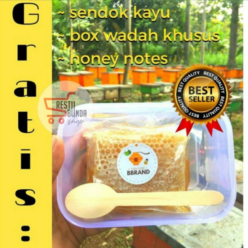 

Omahjajanan Sarang Madu Asli Melifer / Cerana 500Gr