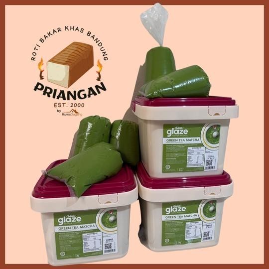 

Omahjajanan Colatta Glaze Green Tea - Bahan Pelapis Rasa Green Tea Repack 500 Gram
