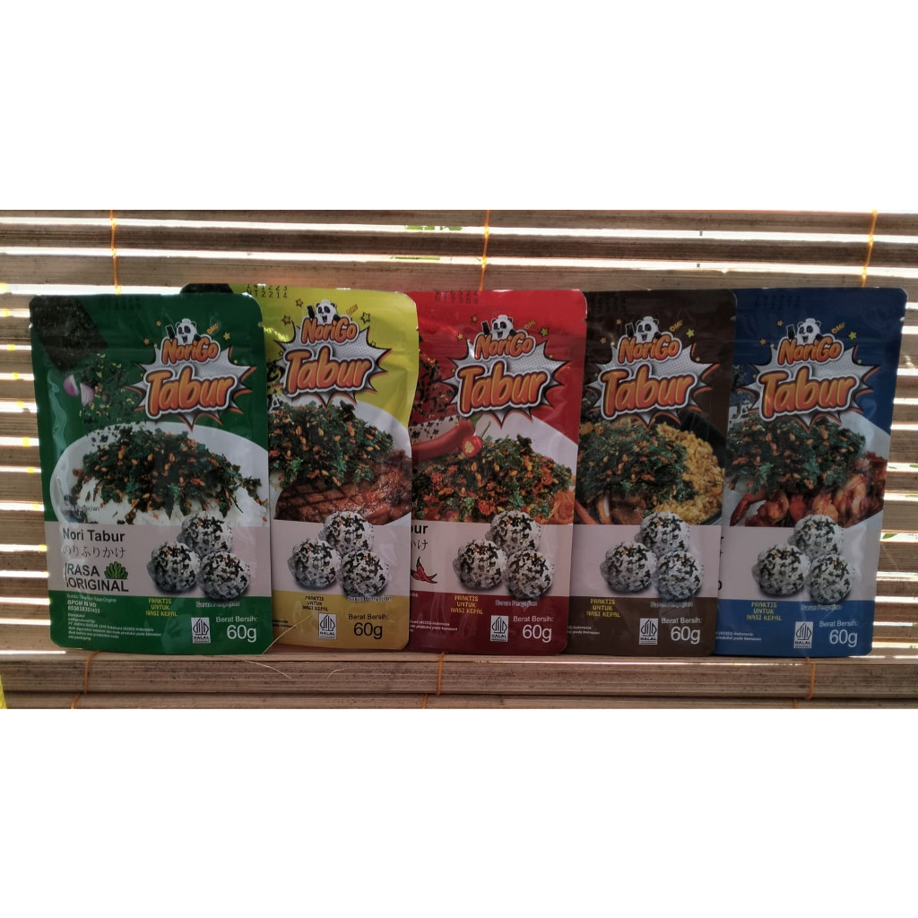 

Eumsig Java Nori Tabur Original 60 Gram Pouch Halal Mui
