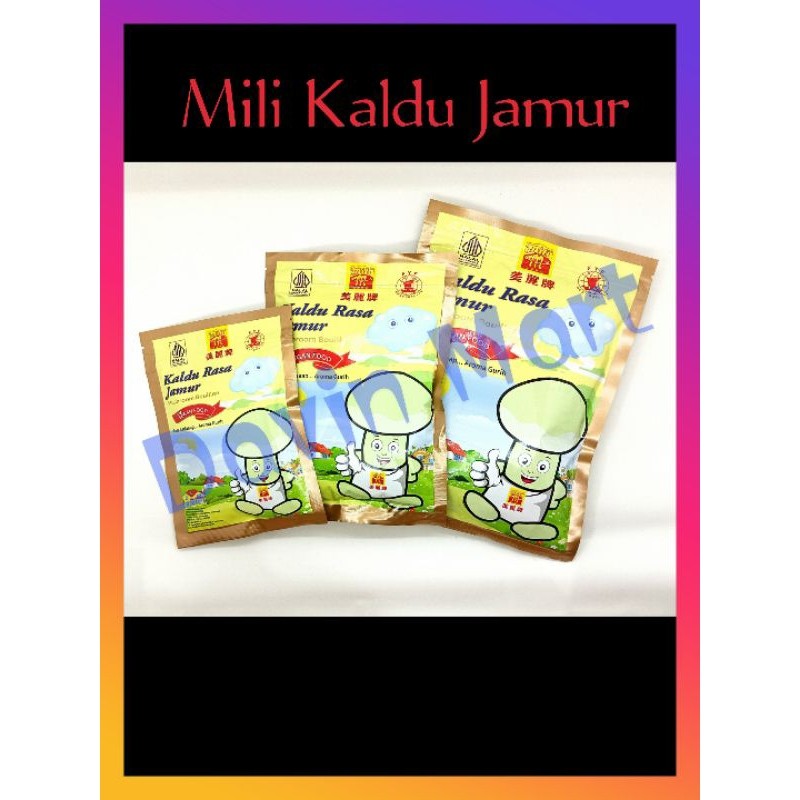 

Sega Tungtung Mili Kaldu Jamur 200 Gram