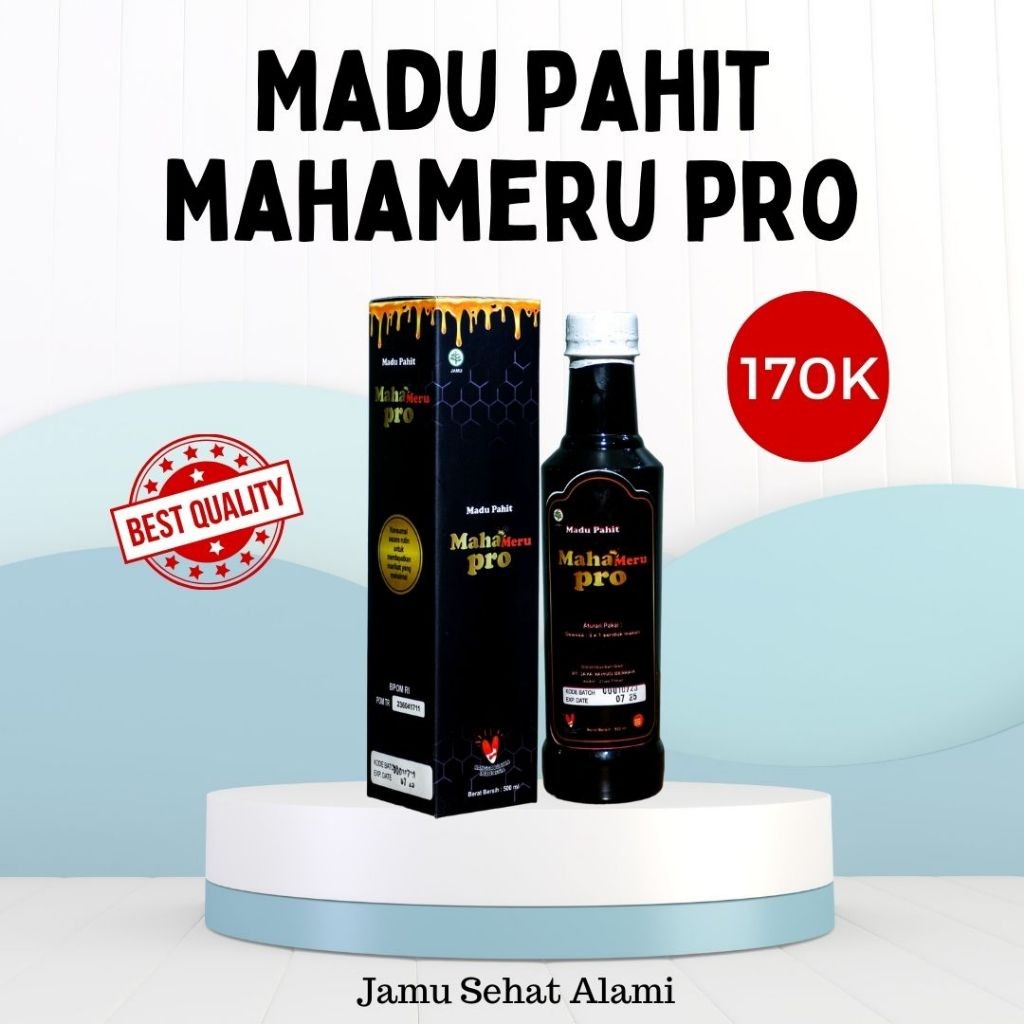 

Sega Tungtung Madu Pahit Madu Hitam Mahameru Pro Original 100% Untuk Pegal Linu, Asam Urat, Magh Dll