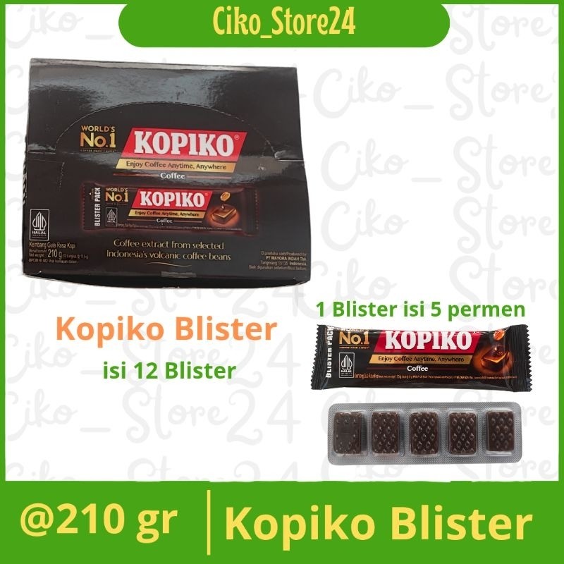 

Eumsig Permen Kopiko Blister @ 12 Pack / Kopiko Stick / Permen Kopiko Stick