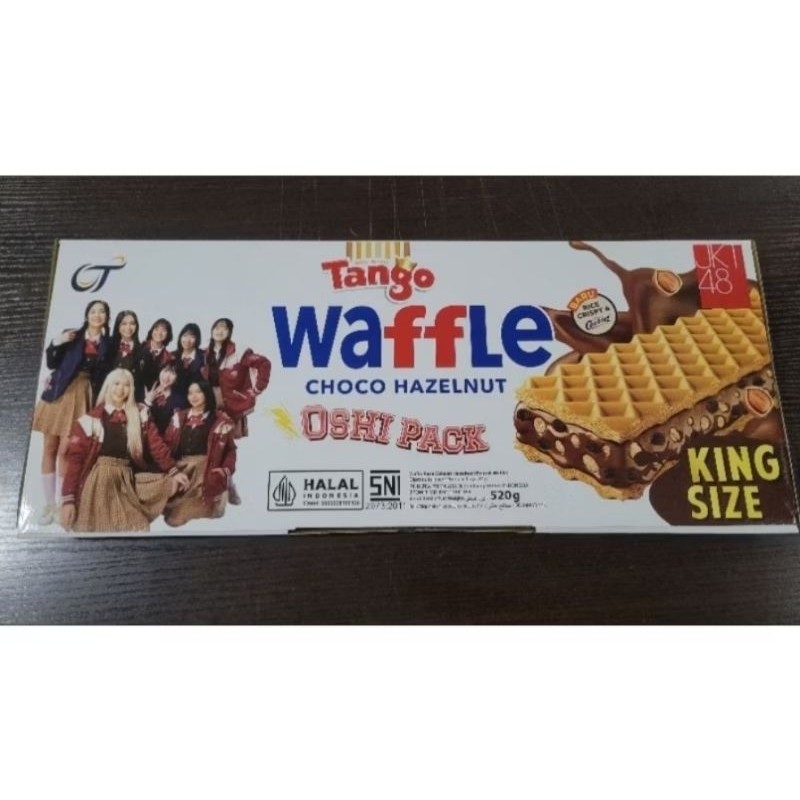 

Sega Tungtung Tango Waffle King Size Choco Hazelnut 520Gr Dan Edisi Oshi Pack Jkt48 Wafer Jumbo