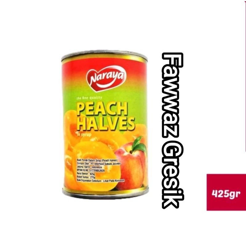 

Sega Tungtung Peach Halves Naraya 425 Gr Buah Peach Dalam Syrup