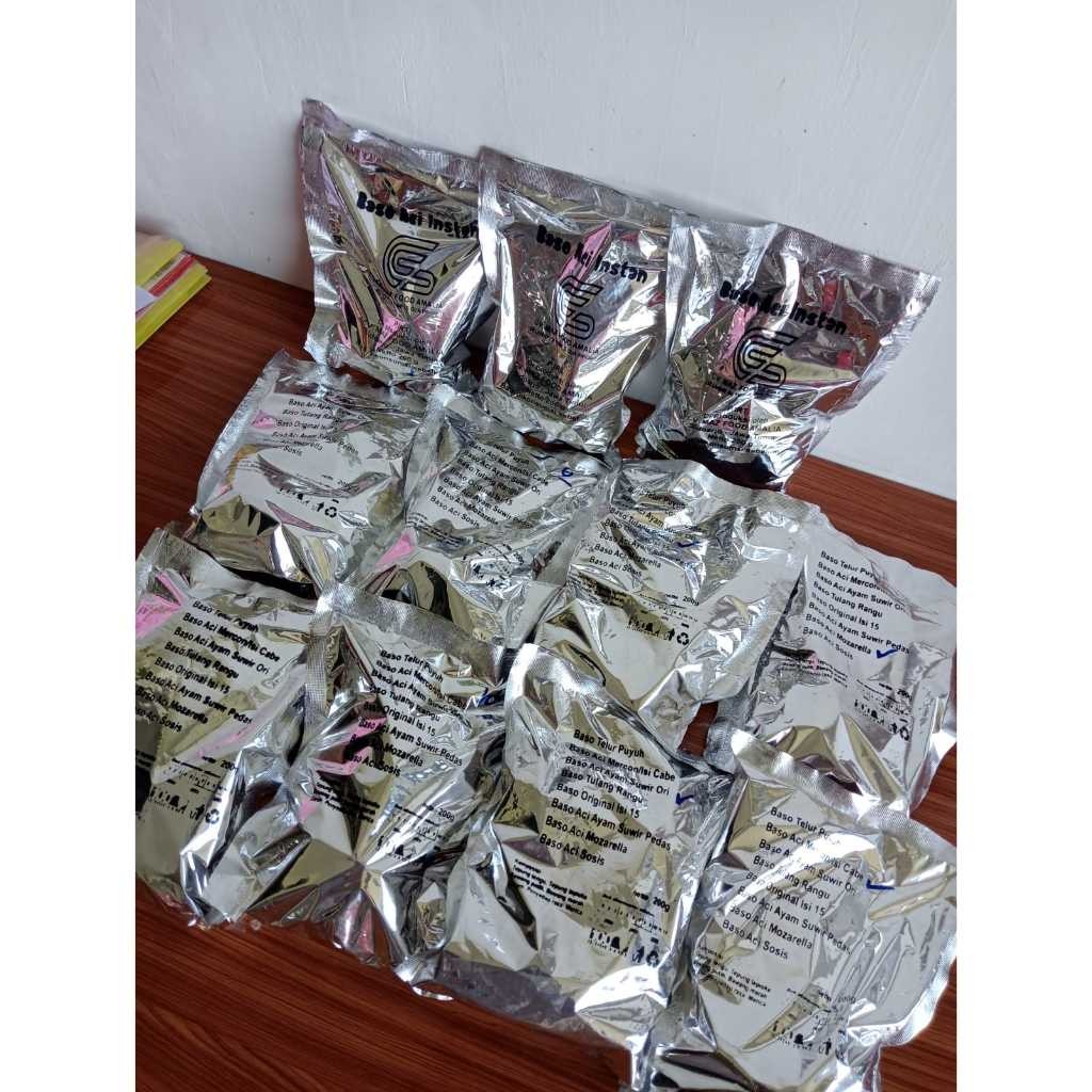 

Sega Tungtung Paket 1Kg// Baso Aci Tulang Rangu Isi 8Pack//