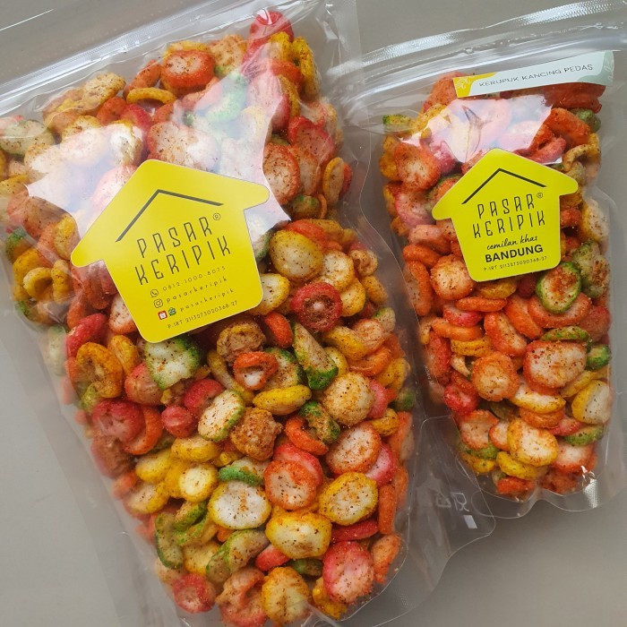 

Eumsig Pasar Keripik Kerupuk Bawang Pedas Size Besar