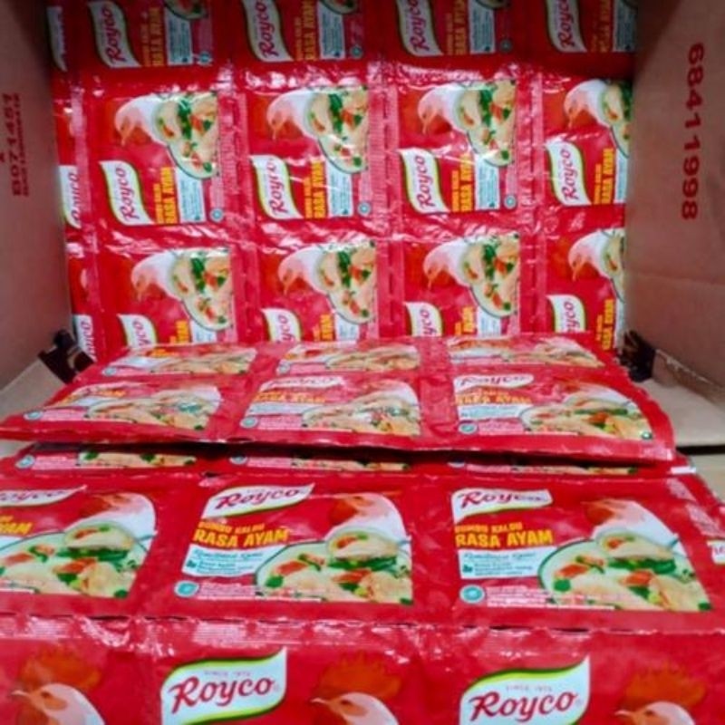 

Sega Tungtung Royco 3 Renteng (Isi 36 Pcs) / Royco Ayam / Royco Sapi