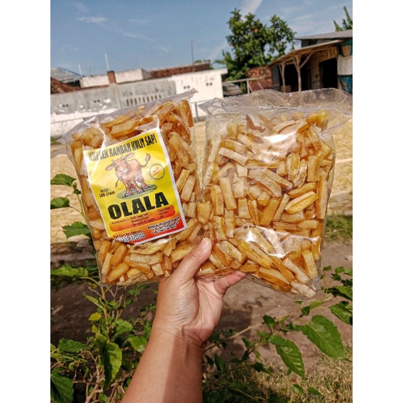 

Sega Tungtung Krecek Rambak Kulit Sapi Krupuk Kulit Sapi Krupuk Mentah Varian Kapsul 500 Gram
