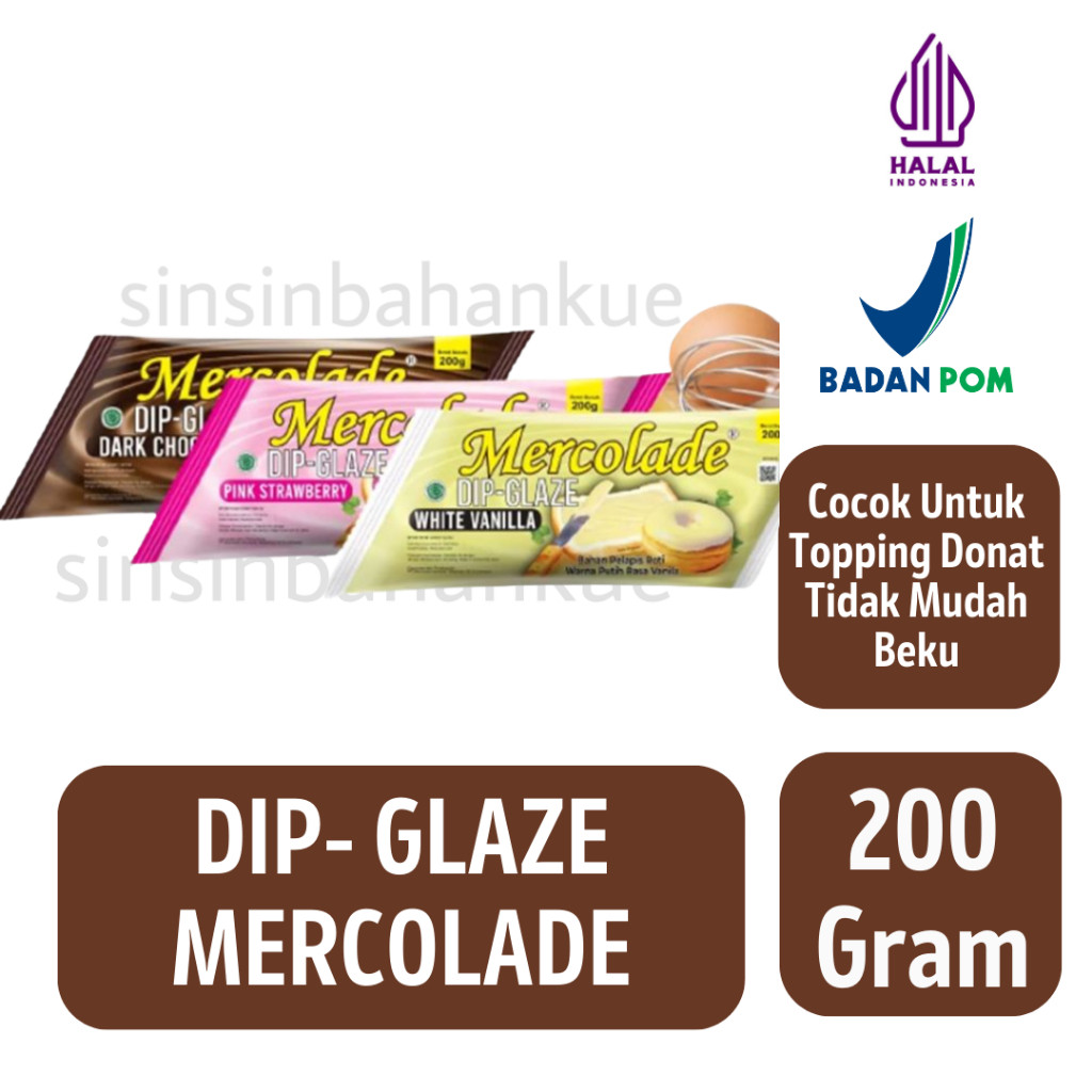 

Sega Tungtung Dip- Glaze Mercolade [200 Gram]