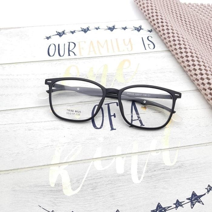 Frame Kacamata Minus 8025 Korea Tr90 Lentur Wanita Cewek Terlaris