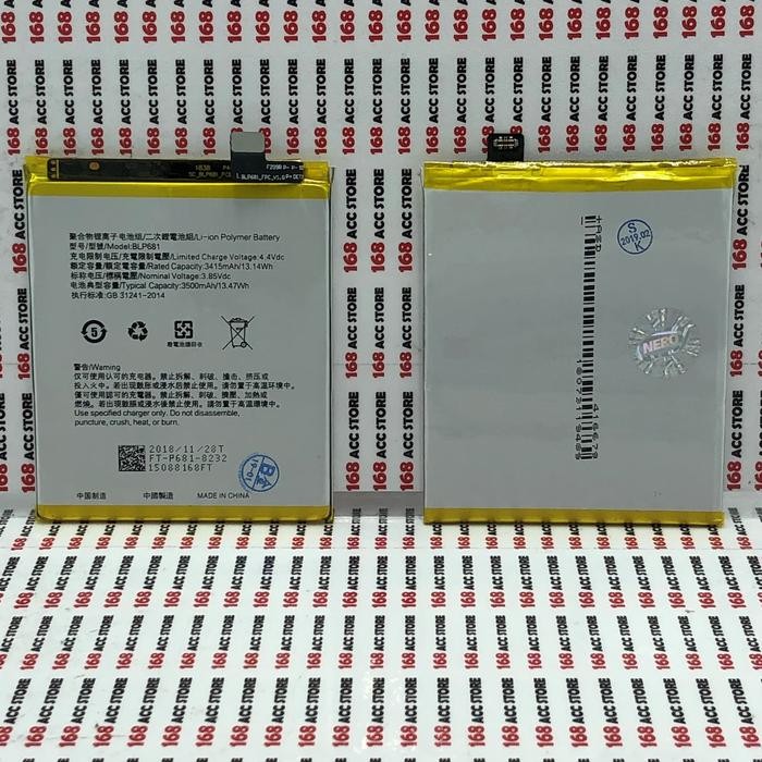 READY STOK BATERAI OPPO F9 / BATERAI OPPO BLP 681 / BLP681 ORI