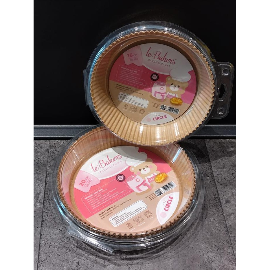 

Le Bakers Baking Paper Liner Kertas Air Fryer Circle Kertas Alas Baking