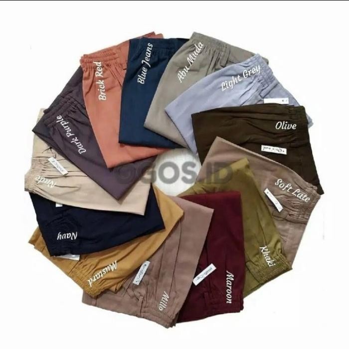 PREMIUM JUMBO BAGGY PANTS//CELANA KERJA WANITA OGOS