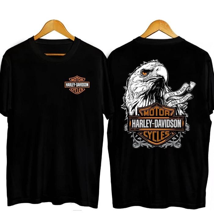 PREMIUM Kaos Harley Davidson Club Indonesia Hdci Big Size Jumbo Terlaris
