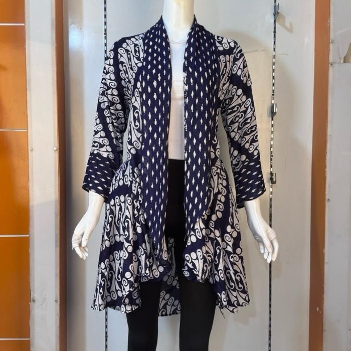 PREMIUM OUTER BATIK PANJANG JUMBO OVERSIZE KATUN PARIS OUTER SIMPLE ELEGAN