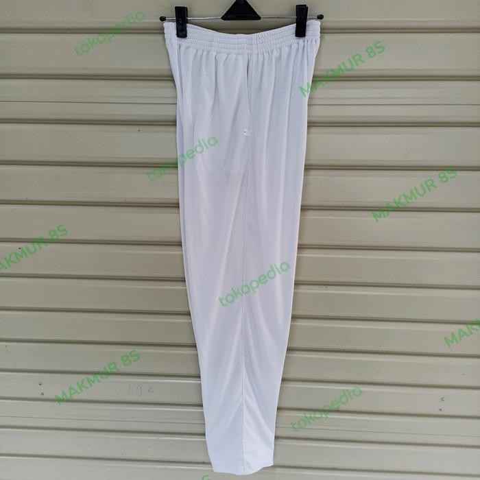 PREMIUM celana training putih polos/training putih pria/wanita MLXLXXL