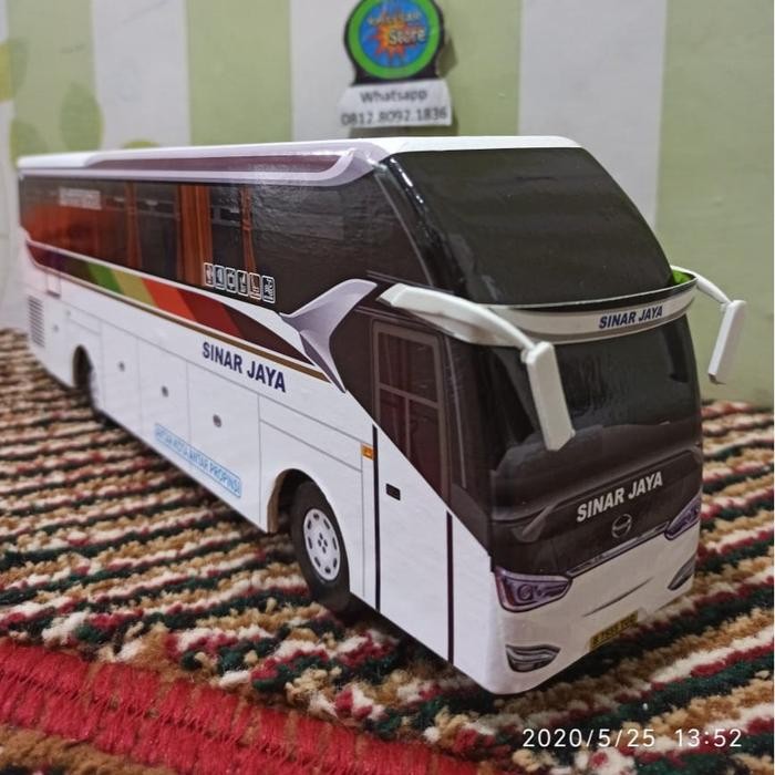 Miniatur Bus Bis / Mainan Bus Bis Sinar Jaya Sr2