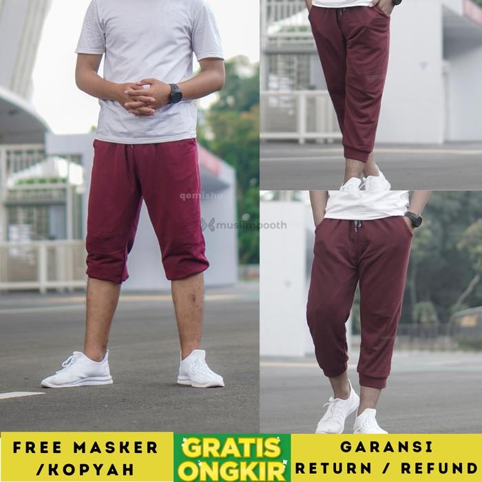 PREMIUM Celana Training Pria 7/8 Pants AKIO Celana Olahraga Panjang